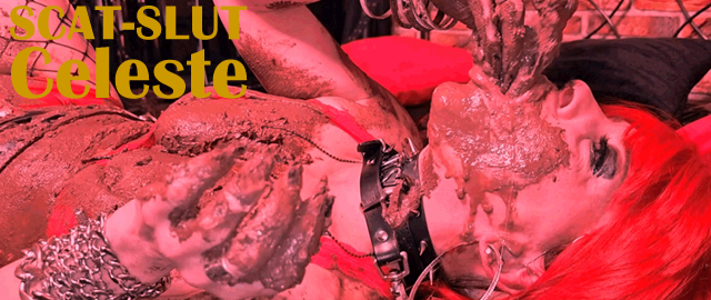HARDCORE SCAT SLUT CELESTE - Discord Server Fetish Chat, Vomit Eating and Absolute Human Toilet Degradation Banner